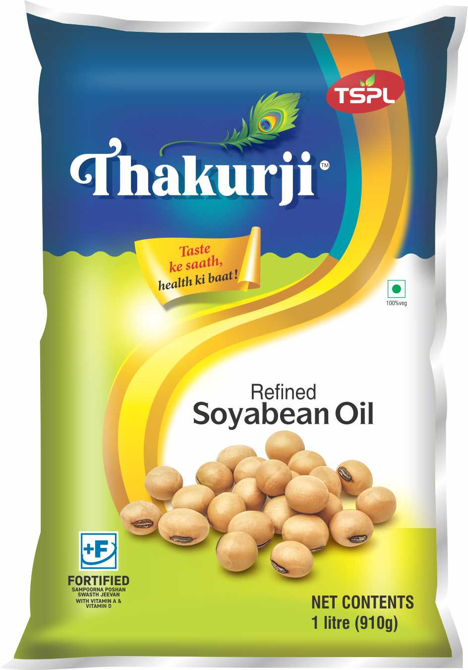 REFIENED SOYABEAN OIL 1 LTR